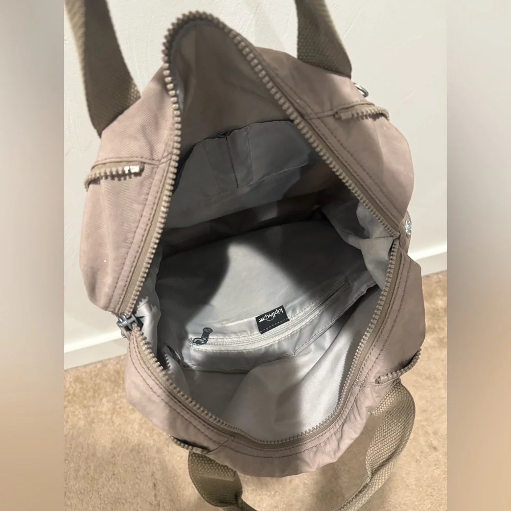 Kipling Tan Backpack - Art Tote Backpack
